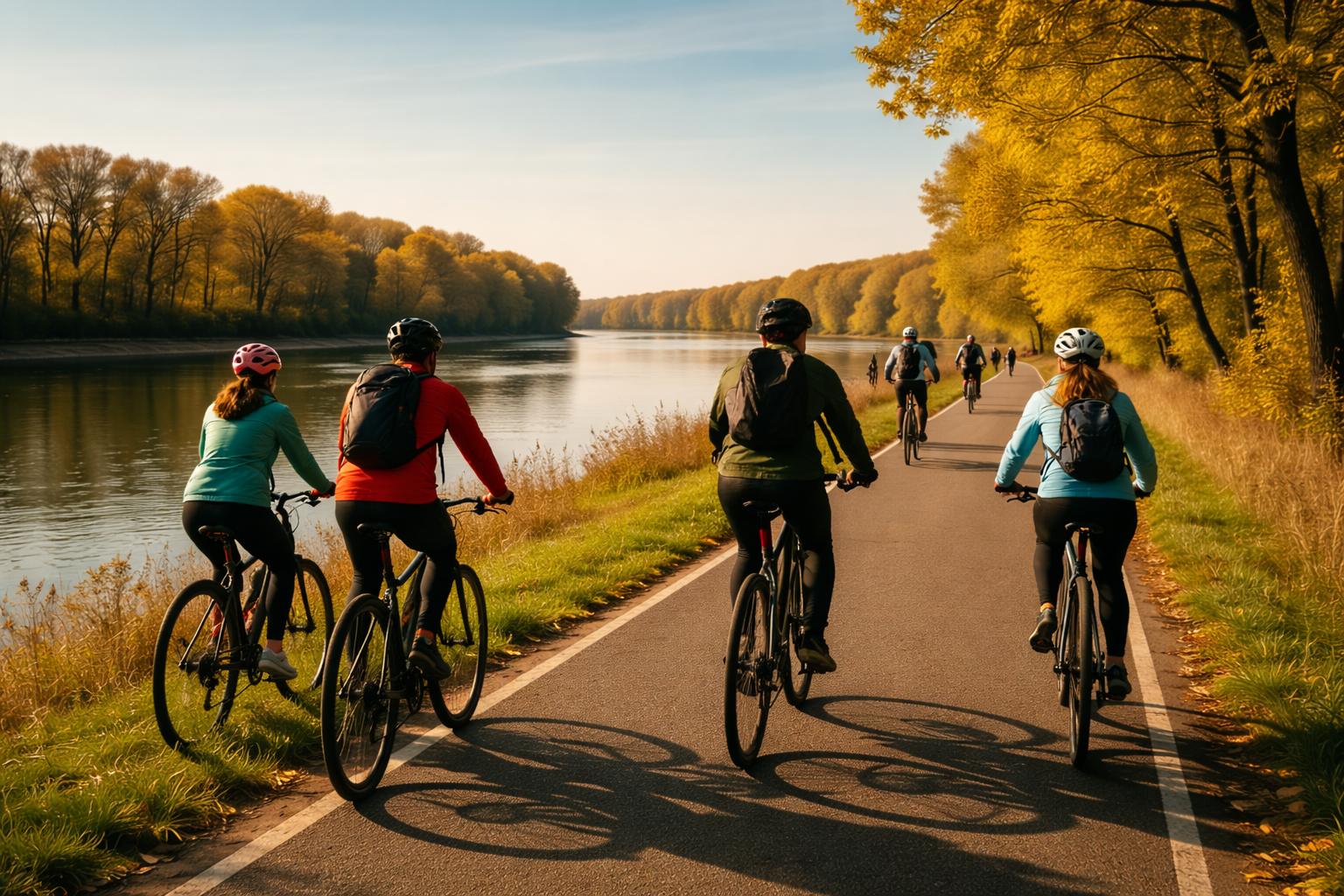 EuroVelo 6 z Komárna: 4 výlety na bicykli popri Dunaji a Váhu